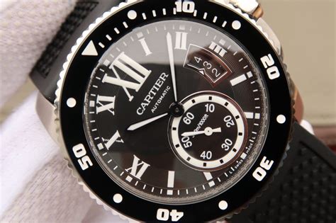 cartier divers watch replica|cartier replica watches men.